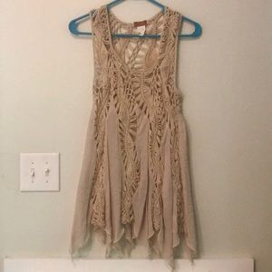 Crochet tank top Scully Brand